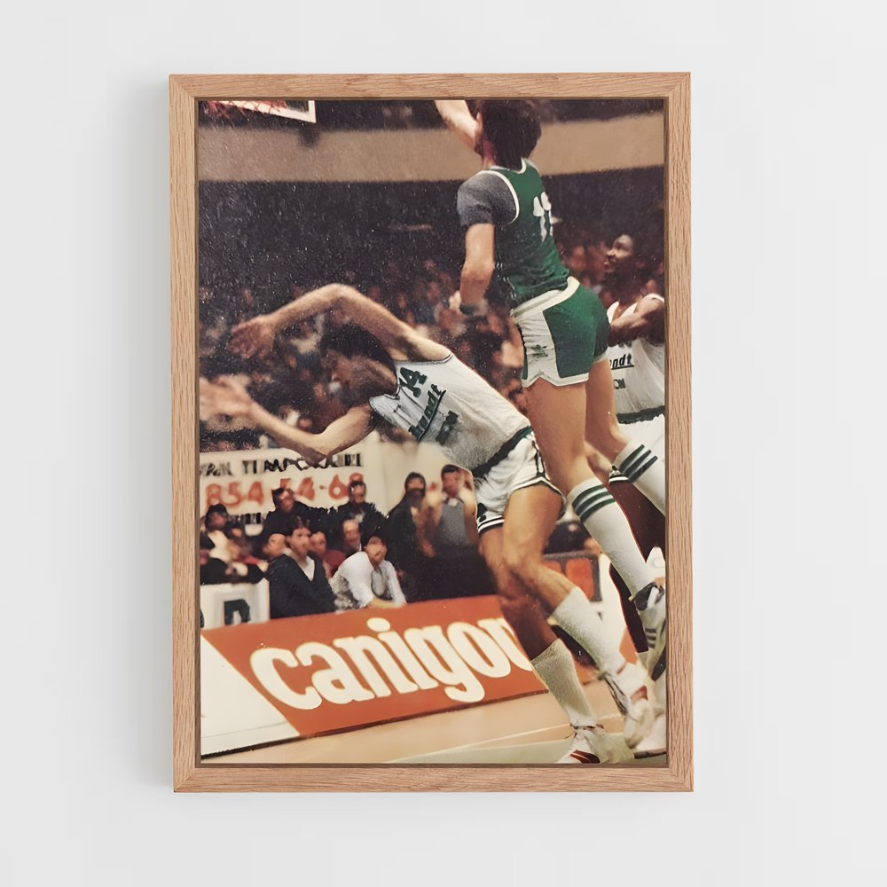 Poster Saut Étoilé – affiche Basketball (vue 4)